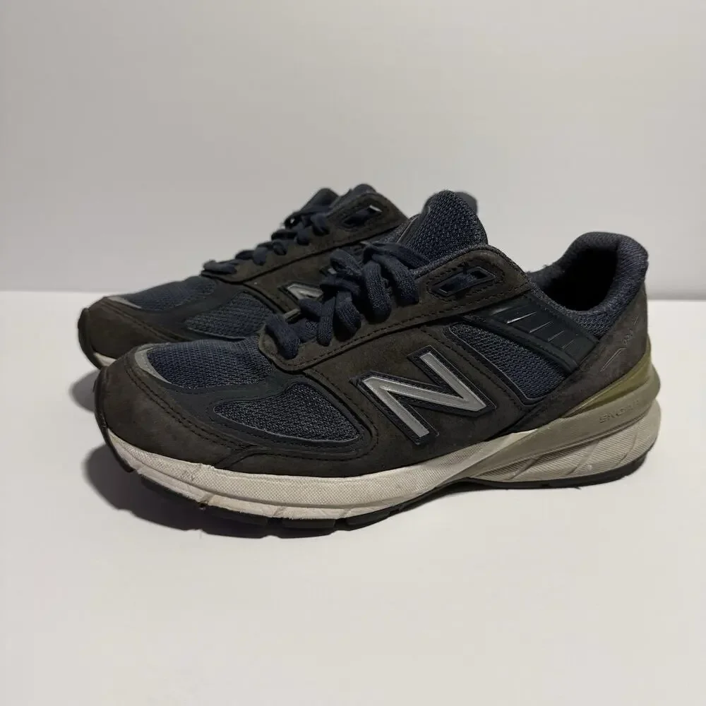 New Balance 990NV5 Athletic Walking Shoe Blue Made In USA W990NV5 Women’s 8 D
